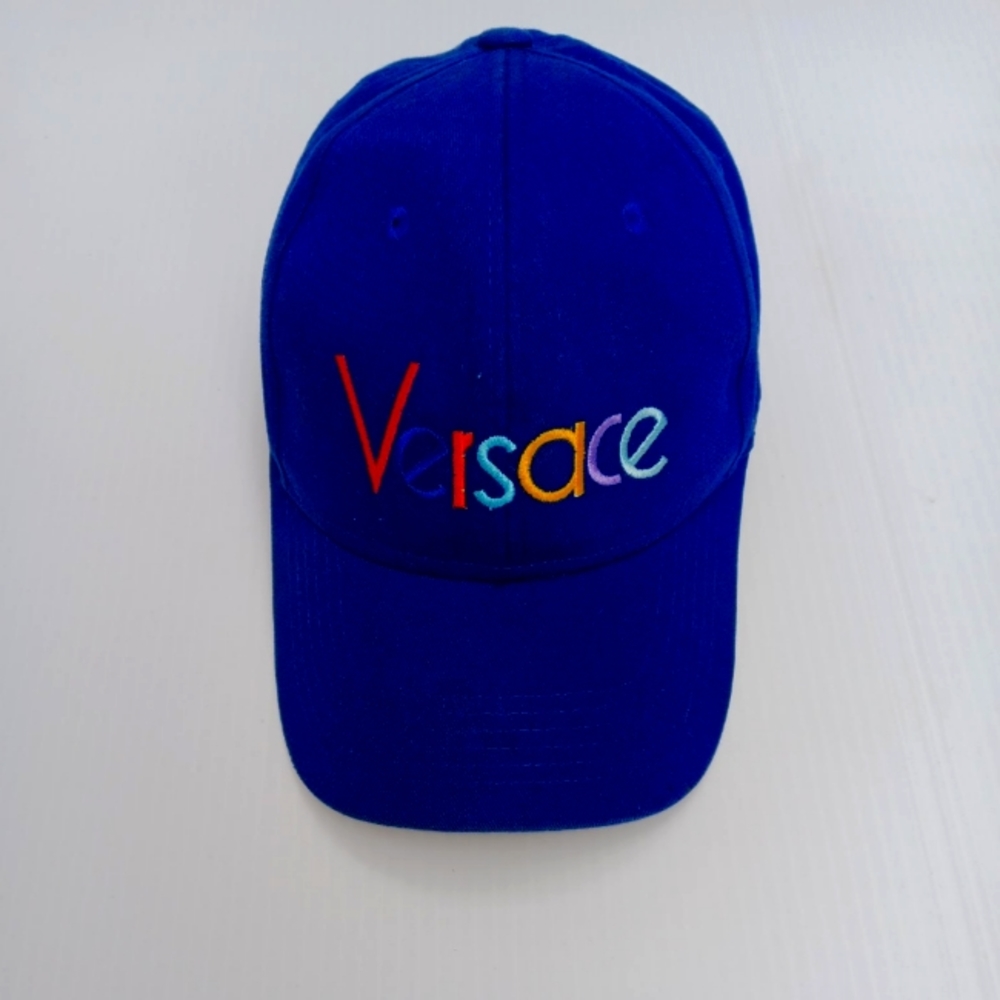 Versace embroidered logo hat. Fairly used.